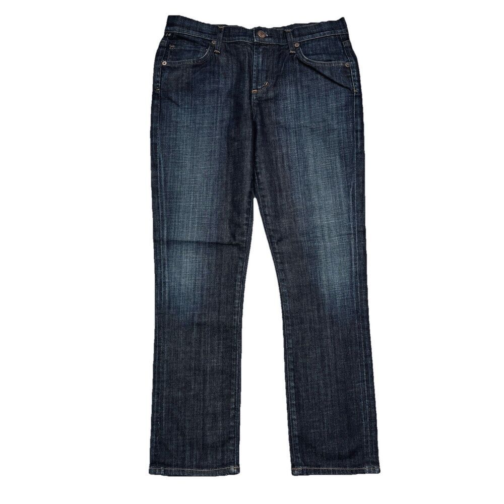 Citizens of Humanity Ankle Jeans 26 (28x26) Dark Wash Blue Denim Womens COH